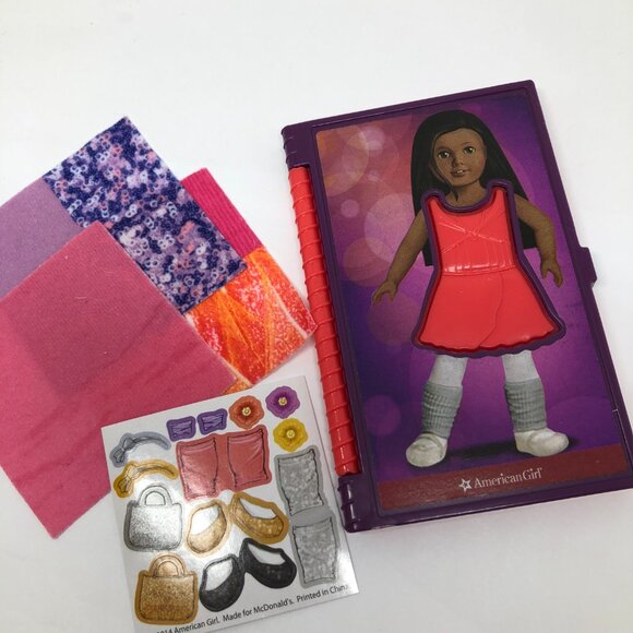 2014 Isabelle Fabric Inspiration Book 4" McDonald's Toy #2 AG - Picture 2 of 3